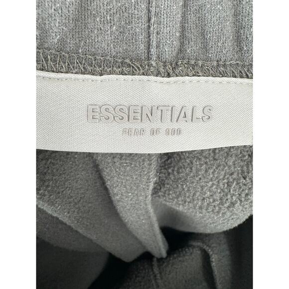 Esentials Fear of God Jogger Sweatpants Adult Size Small Gray Brown Drawstring - Picture 7 of 12
